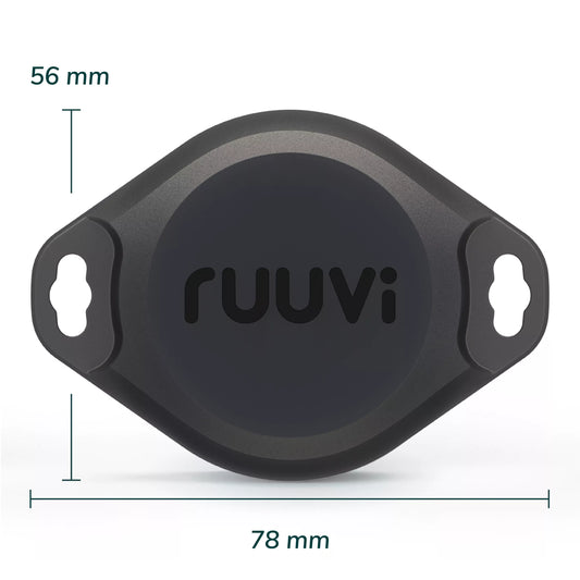 RuuviTag Pro Wireless Bluetooth Sensor (3in1, 2in1) แบบโปร (เฟสชันนอล) ทนทานและแม่นยำสูงมาก ตรวจวัดสภาวะแวดล้อม อุณหภูมิ การเคลื่อนไหว และความชื้น/กันน้ำ