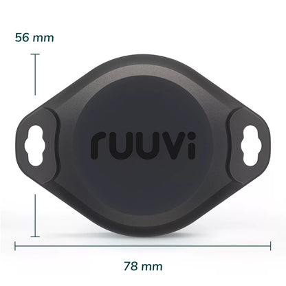 RuuviTag Pro Wireless Bluetooth Sensor (4in1, 3in1, 2in1) แบบโปร (เฟสชันนอล) ทนทานและแม่นยำสูง ตรวจวัดสภาวะแวดล้อม อุณหภูมิ ความชื้น ความดันอากาศ การเคลื่อนไหม กันเปียก/กันน้ำ