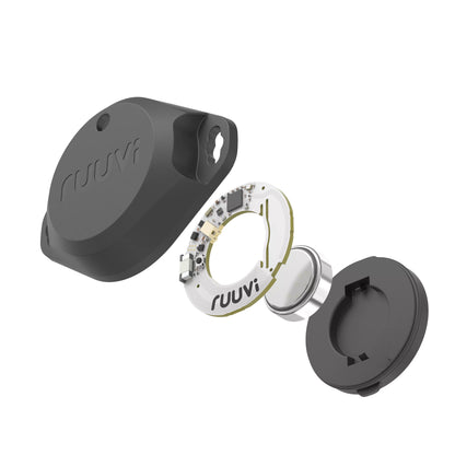 RuuviTag Pro Wireless Bluetooth Sensor (3in1, 2in1) แบบโปร (เฟสชันนอล) ทนทานและแม่นยำสูงมาก ตรวจวัดสภาวะแวดล้อม อุณหภูมิ การเคลื่อนไหว และความชื้น/กันน้ำ